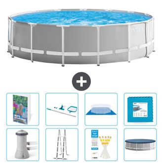 Intex Piscina Prism Frame Redonda - 457x122 Cm - 9-piezas S539