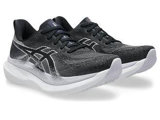 Asics Womens Glideride Max 2 Sneakers In Black/lilac Hint