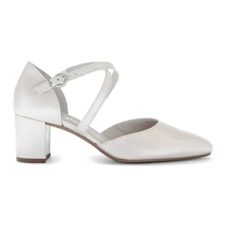 Gabor Schoenen, Dames, Wit, 39 EU, Leer, Pumps