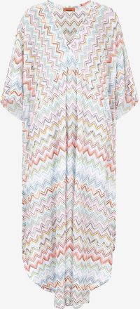 Missoni Kaftan im Zickzackstrick