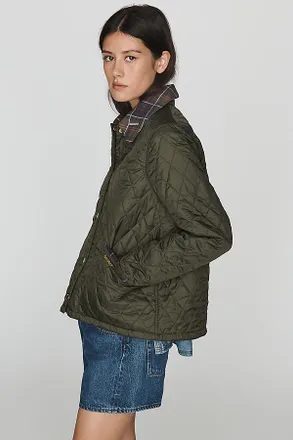 Barbour Icons Cropped Liddesdale Quilted Jacket