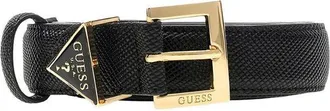 Guess Womens Belt Black Polyester Accessories