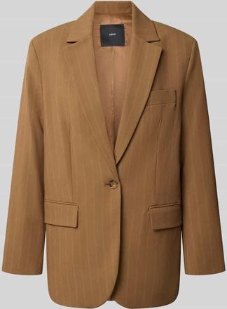 Mango Relaxed Fit Blazer mit Pattentaschen Modell SYSTECK in Camel, Gr&ouml;&szlig;e XL