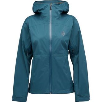 Black Diamond Womens Fineline Stretch Rain Shell in Midnight Blue at Nordstrom, Size X-Small