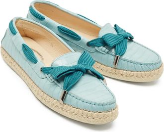Tod's espadrillas goffrate - Blu