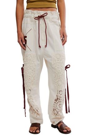 Free People Rockaway Craft Pants in Birch at Nordstrom, Size X-Small