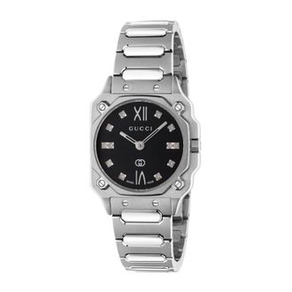 Gucci G-Flat Watch - Accessories - Mujer - Negro - ONE SIZE