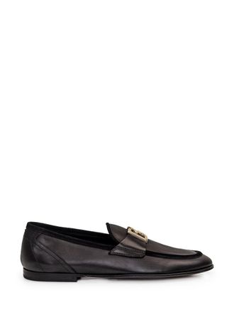 Dolce & Gabbana Ariosto Leather Slipper