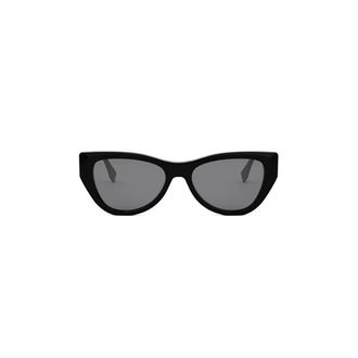 Fendi Sunglasses, female, Black, 51 MM, Crossbody Bag
