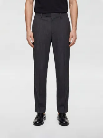 Maison Margiela Virgin Wool and Cotton Tailored Trousers