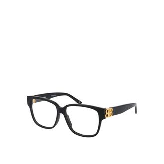 Balenciaga Glasses, female, Black, ONE SIZE, Chic Rectangular Optical Frames