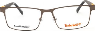 Timberland TB1795 Metal Rectangular Eyeglasses - Gray