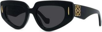 Loewe Anagram Zonnebril - Dames - Zonnebrillen - Zwart - 51 MM - Accessoires
