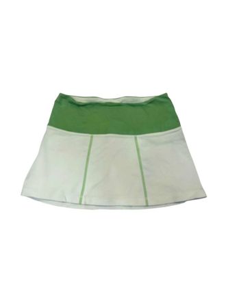 lululemon Womens Athletic Mini Skirt In Green