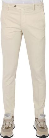 L.B.M. 1911 Heren PAN Katoenen Broek - Heren - Chinos - Beige - L - Katoen - Broeken