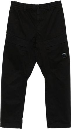 C.P. Company Pantalone - Heren - Straight fit broeken - Zwart - XL - Broeken
