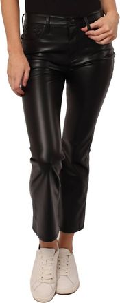 Dear John Denim Jeanne High Rise Crop Pants In Black