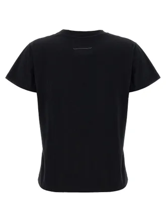 Maison Margiela Numeric Signature Patch T-shirt - Black