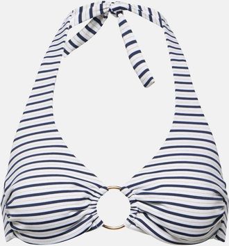 Melissa Odabash Brussels striped bikini top