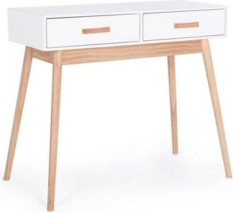Decorspace Consolle Ordinary con struttura in legno di pauwlonia per interni -Con 2 cassetti