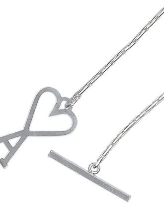 Ami Ami de Coeur chain necklace - Silver