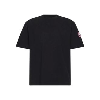 Canada Goose T-Shirts, male, Black, Size: XL Canada Goose T-shirts and Polos