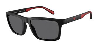 Emporio Armani EA4219 Polarized 5001T3 Mens Sunglasses Black Size 57