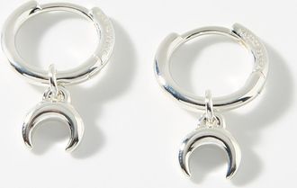 Marine Serre Mens Moon earrings