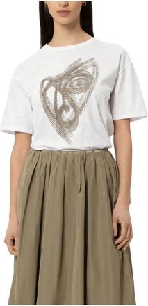 Luisa Cerano Mujer, Camisetas, Blanco, Talla: S