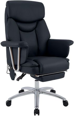 Clp Silla De Oficina Dahra Con Funcion De Masaje Negro