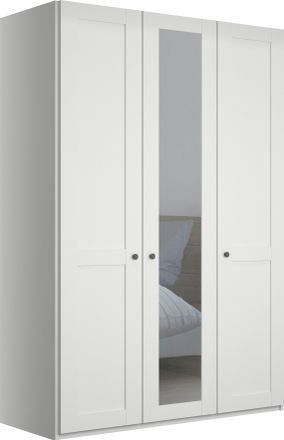 Wiemann Drehtürenschrank »Göteborg, mit 95° Öffnungswinkel, Made in Germany« inkl. Spiegel und Türendämpfung, moderner Landhausstil