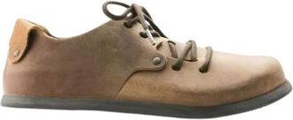 Birkenstock Montana - Heren - Sneakers - Bruin - 45 EU - Leer - Schoenen
