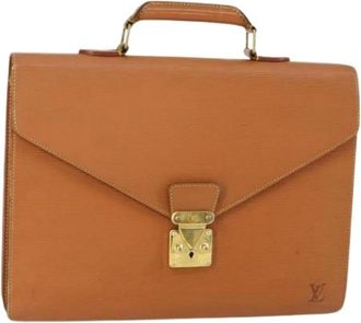 Louis Vuitton Pre-owned Handbags, female, Brown, Size: ONE SIZE Pre-owned Vintage Handbag