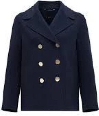 Max Mara Dames, Jassen, Blauw, Maat: 3XS