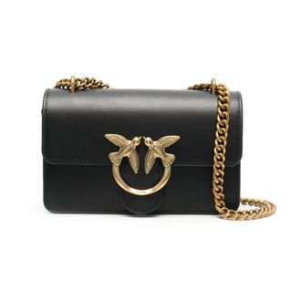 Pinko Shoulder Bags, female, Black, ONE SIZE, Black Bags for Stylish Outfits