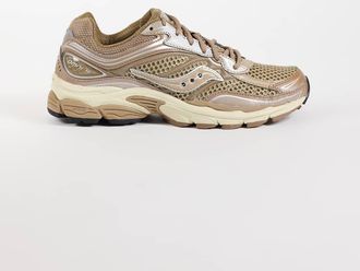 Saucony Progrid Omni 9 OG sneakers beige e marrone chiaro-Neutro