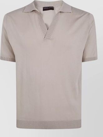 FILIPPO DE LAURENTIIS short-sleeve polo shirt