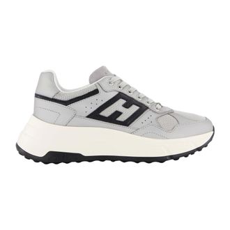 Hogan Sneakers, female, Gray, 8 UK, Lace-Up Trainers