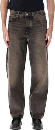 Sunflower Dirty Tint Organic Cotton Vintage Twisted Seams Loose Jeans