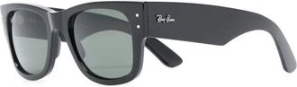 Ray-Ban Mega Wayfarer Zonnebril - unisex - Zonnebrillen - Zwart - 51 MM - Accessoires