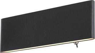 Globo Lighting Lampada da parete - Siegfried - nero - alluminio - led - - Globo