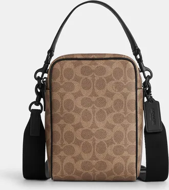 Coach Tristan Crossbody Bag 14 In Signature Canvas