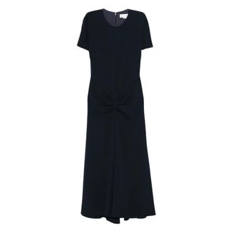 Victoria Beckham Gathered Midi Dress