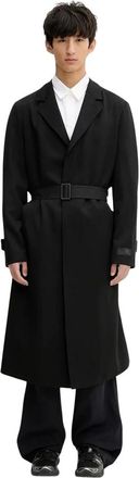 Maison Margiela Trench Coats - Heren - Trenchcoats - Zwart - XL - Jassen