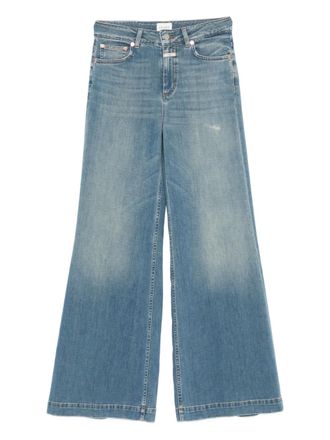 Closed Flared jeans met vijf zakken - Blauw