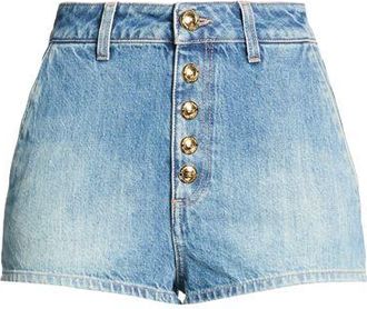 Elisabetta Franchi BOTTOMWEAR - Denim shorts on YOOX.COM