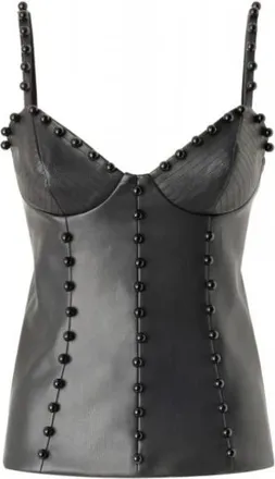 Pinko Pinko, Dames, Tops, Zwart, Maat: M