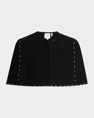 H&eacute;rve L&eacute;ger The Juliette Embellished Cape