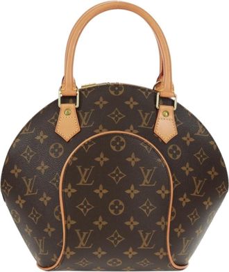 Louis Vuitton Ellipse Bag Monogram Canvas Brown Canvas Handbag (Pre-Owned)