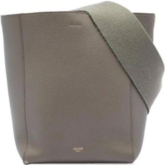 Celine Pre-owned Seau Sangle Bucket Bag - Pre-owned - Mujer - Gris - ONE SIZE